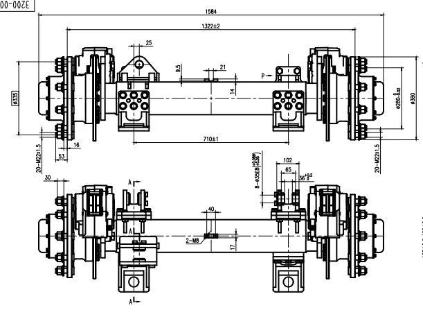 13G Rear Drive Bridge G