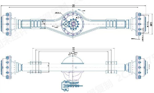 16A2 Rear Drive Bridge