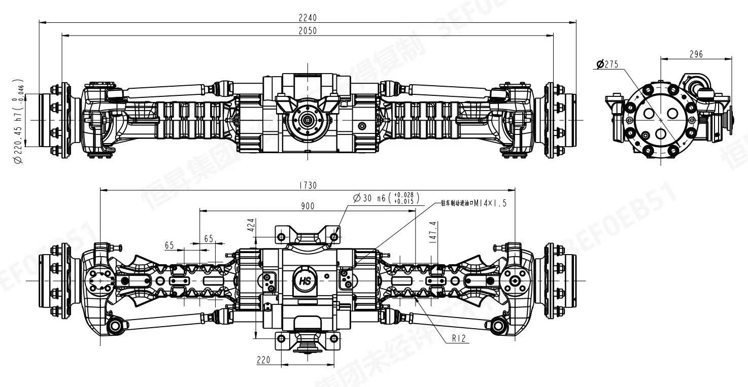 13G Rear Drive Bridge